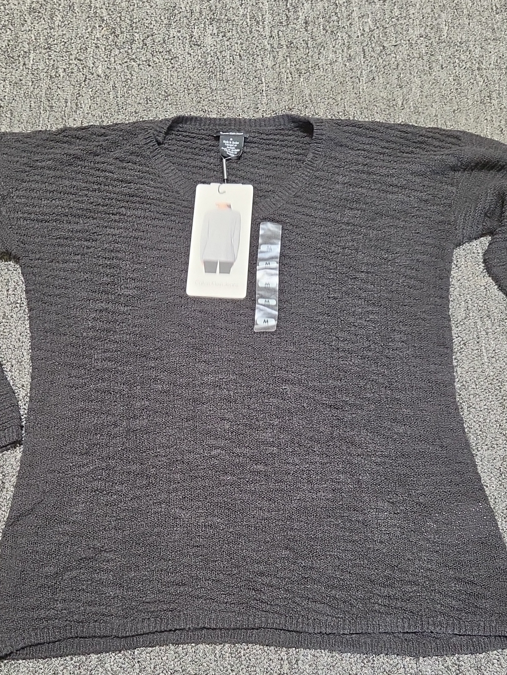 (#5C) Calvin Klein Jeans Charcoal Crewneck Sweater
